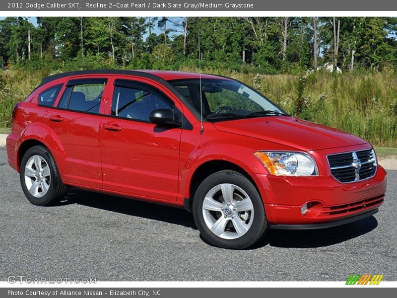 Redline 2-Coat Pearl / Dark Slate Gray/Medium Graystone 2012 Dodge Caliber SXT