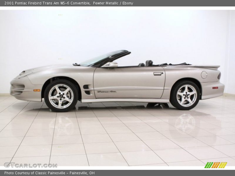  2001 Firebird Trans Am WS-6 Convertible Pewter Metallic