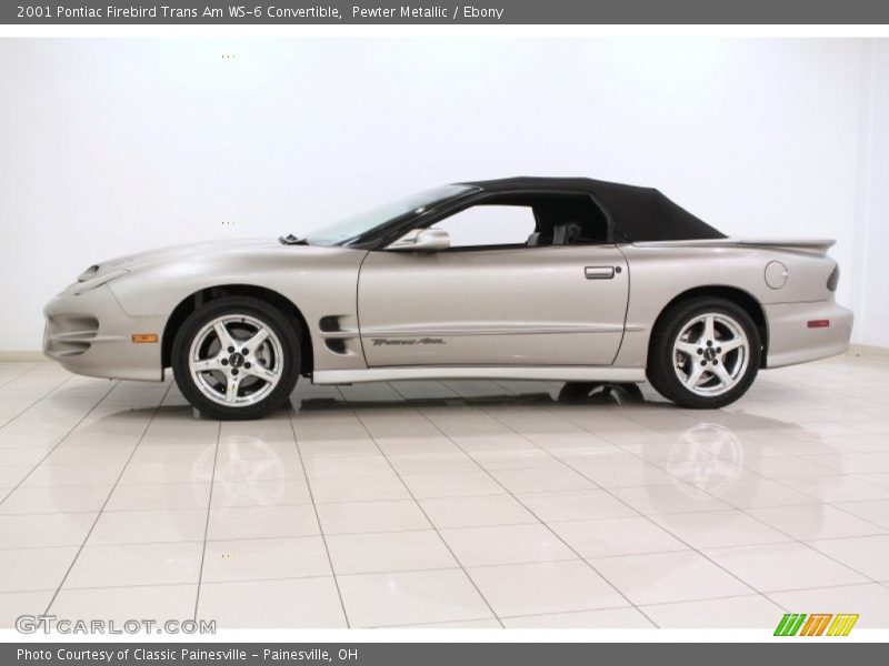  2001 Firebird Trans Am WS-6 Convertible Pewter Metallic