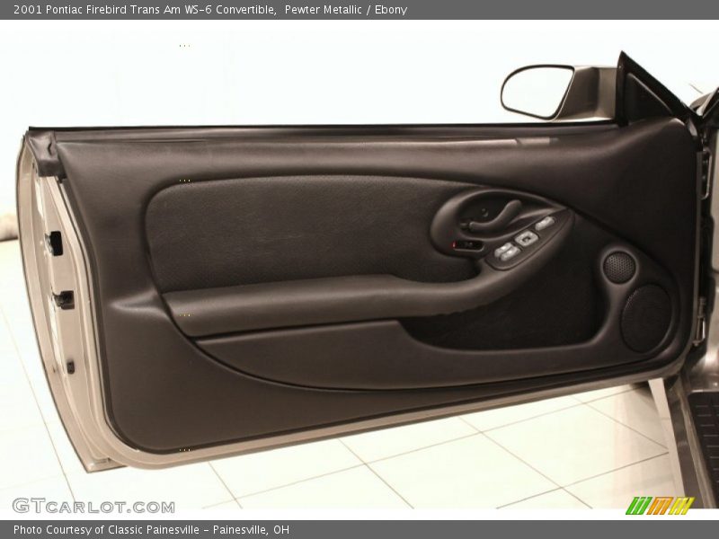 Door Panel of 2001 Firebird Trans Am WS-6 Convertible