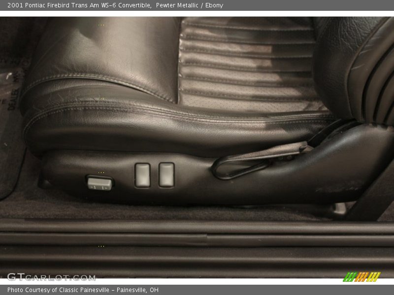 Front Seat of 2001 Firebird Trans Am WS-6 Convertible