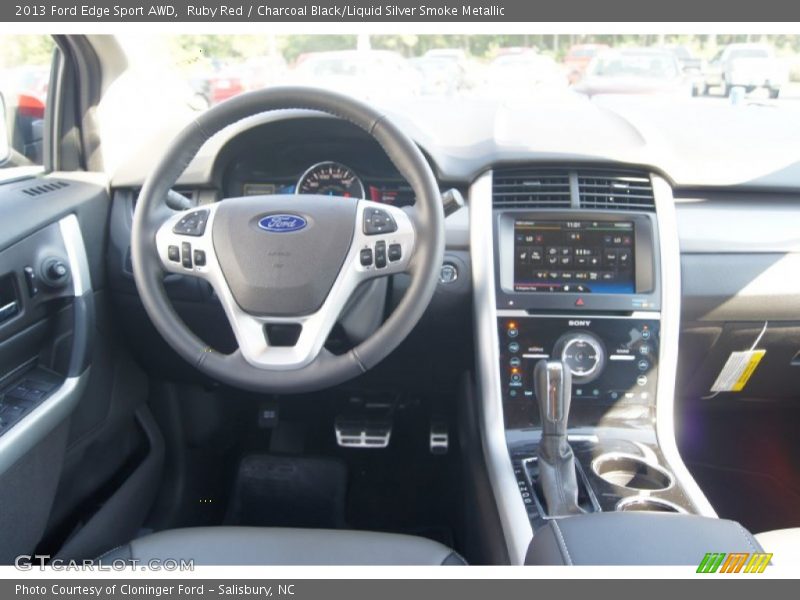 Dashboard of 2013 Edge Sport AWD