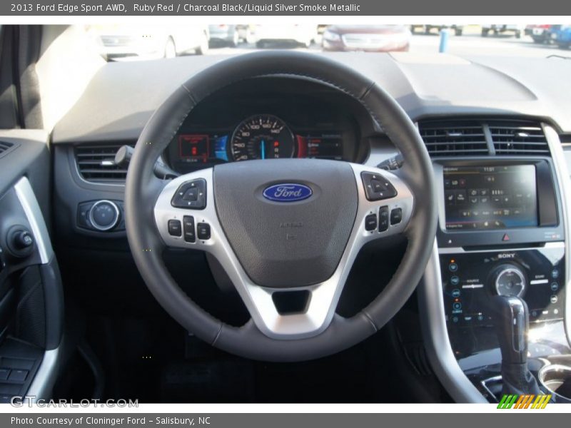  2013 Edge Sport AWD Steering Wheel