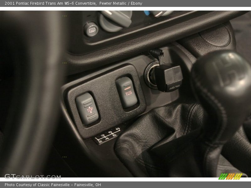 Controls of 2001 Firebird Trans Am WS-6 Convertible