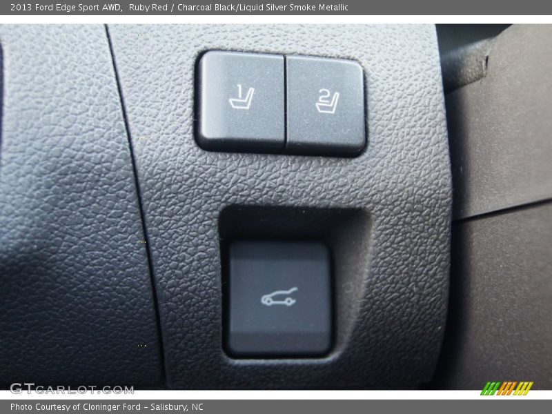 Controls of 2013 Edge Sport AWD