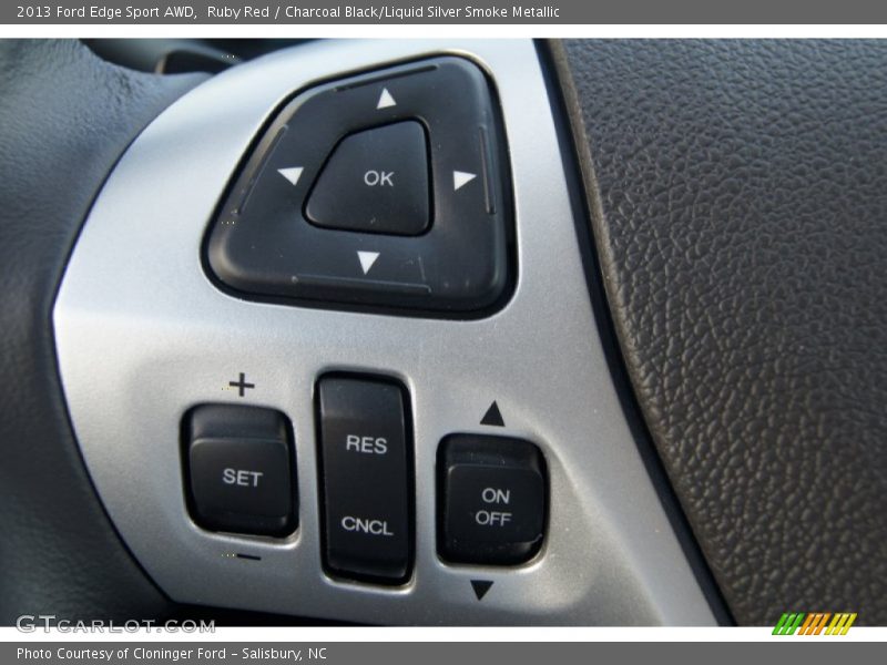 Controls of 2013 Edge Sport AWD