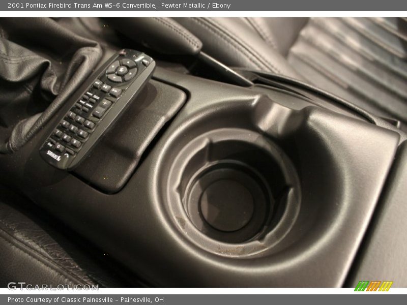 Pewter Metallic / Ebony 2001 Pontiac Firebird Trans Am WS-6 Convertible