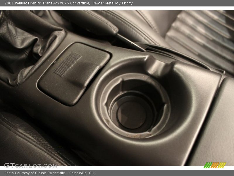 Pewter Metallic / Ebony 2001 Pontiac Firebird Trans Am WS-6 Convertible