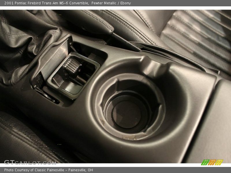 Pewter Metallic / Ebony 2001 Pontiac Firebird Trans Am WS-6 Convertible