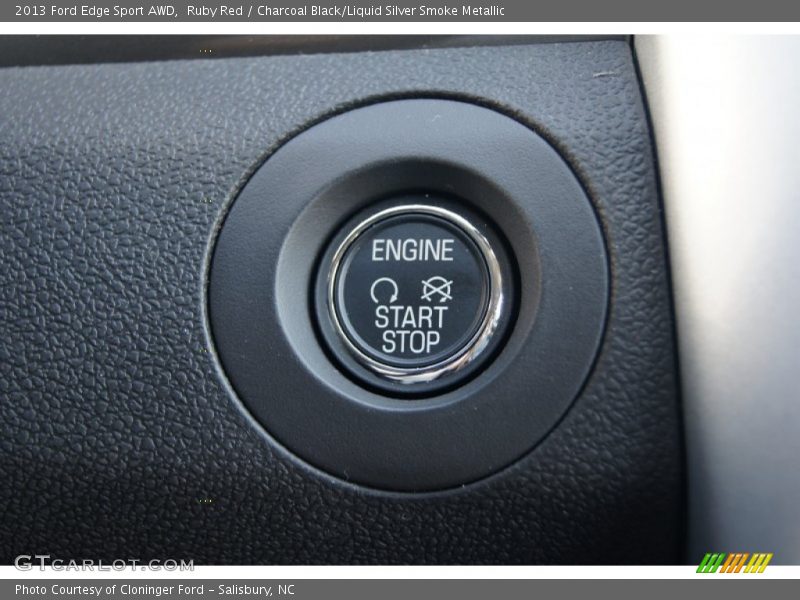 Controls of 2013 Edge Sport AWD