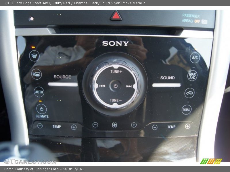 Controls of 2013 Edge Sport AWD