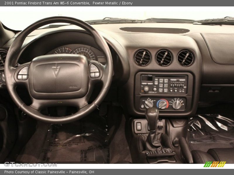 Dashboard of 2001 Firebird Trans Am WS-6 Convertible