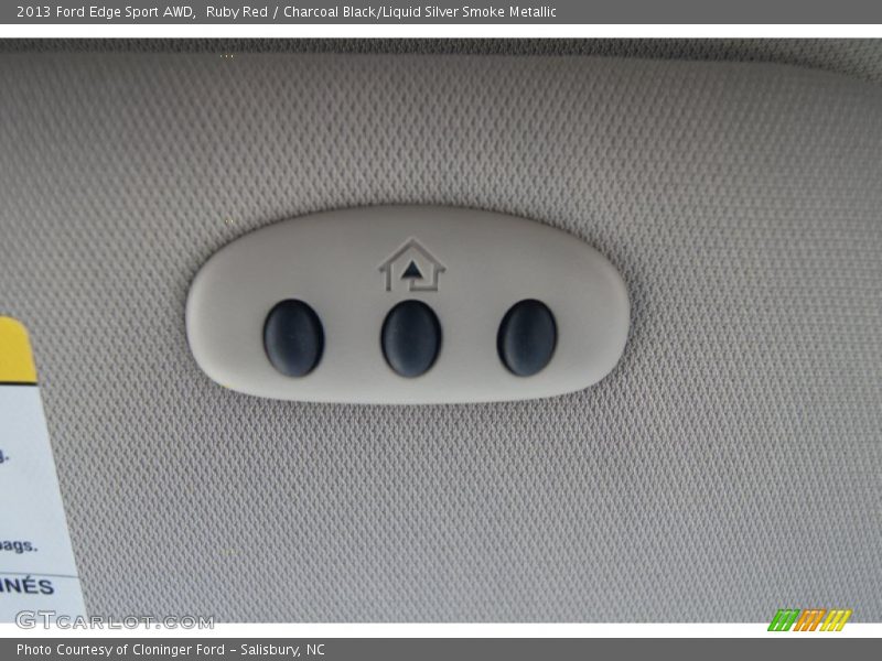 Controls of 2013 Edge Sport AWD