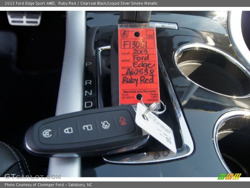 Keys of 2013 Edge Sport AWD