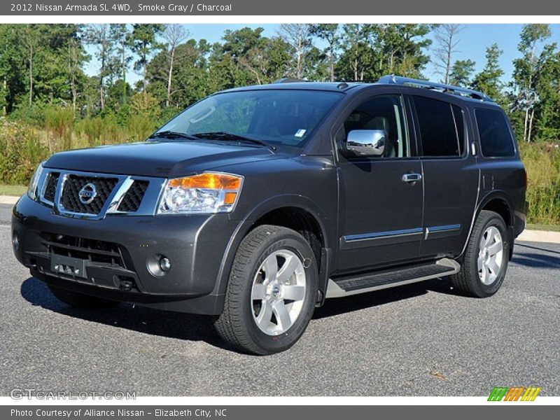 Smoke Gray / Charcoal 2012 Nissan Armada SL 4WD