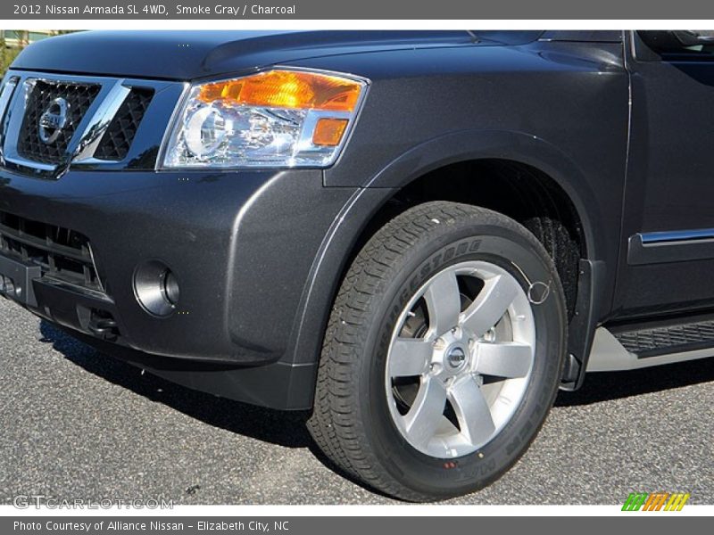 Smoke Gray / Charcoal 2012 Nissan Armada SL 4WD