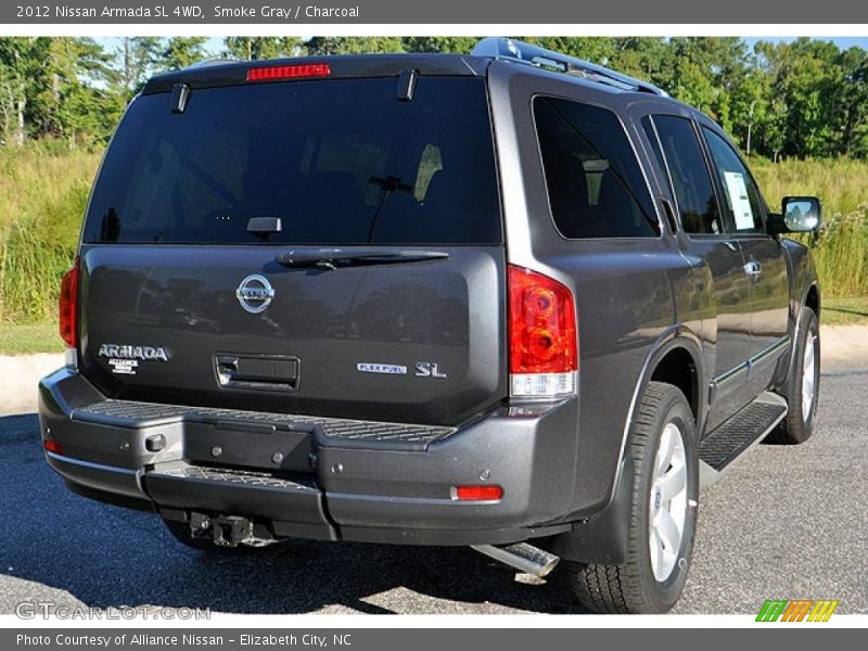 Smoke Gray / Charcoal 2012 Nissan Armada SL 4WD