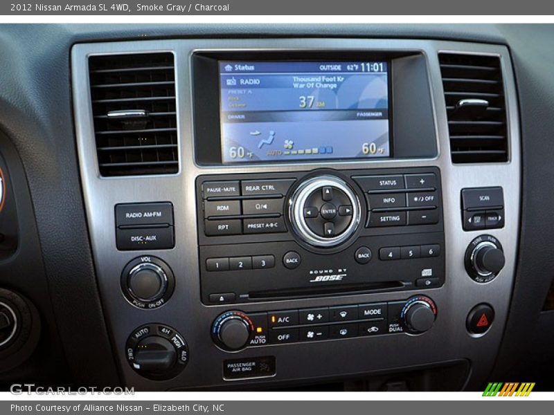 Smoke Gray / Charcoal 2012 Nissan Armada SL 4WD