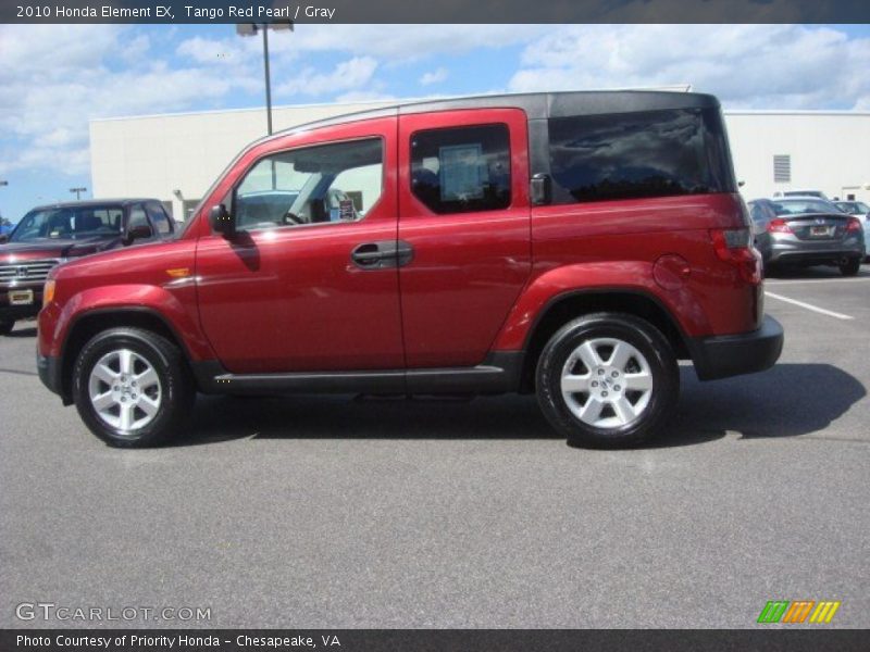 Tango Red Pearl / Gray 2010 Honda Element EX