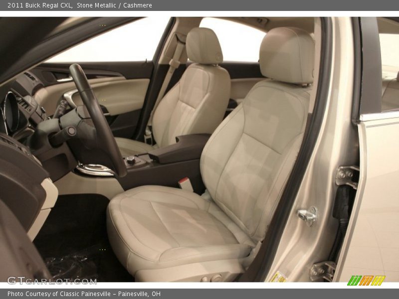 Front Seat of 2011 Regal CXL