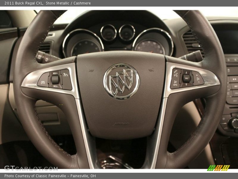  2011 Regal CXL Steering Wheel