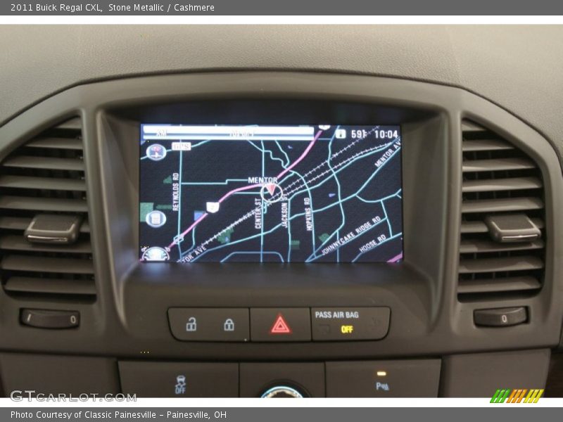 Navigation of 2011 Regal CXL