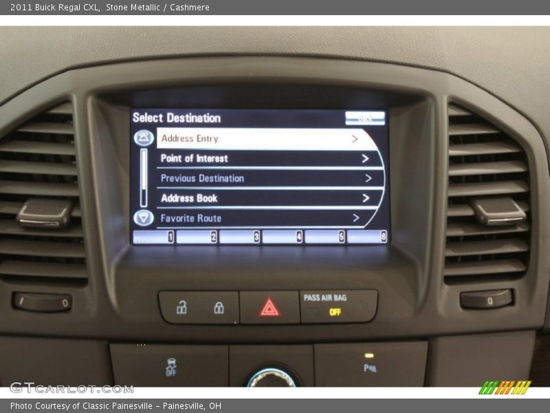Stone Metallic / Cashmere 2011 Buick Regal CXL