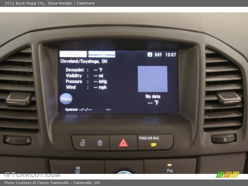 Stone Metallic / Cashmere 2011 Buick Regal CXL