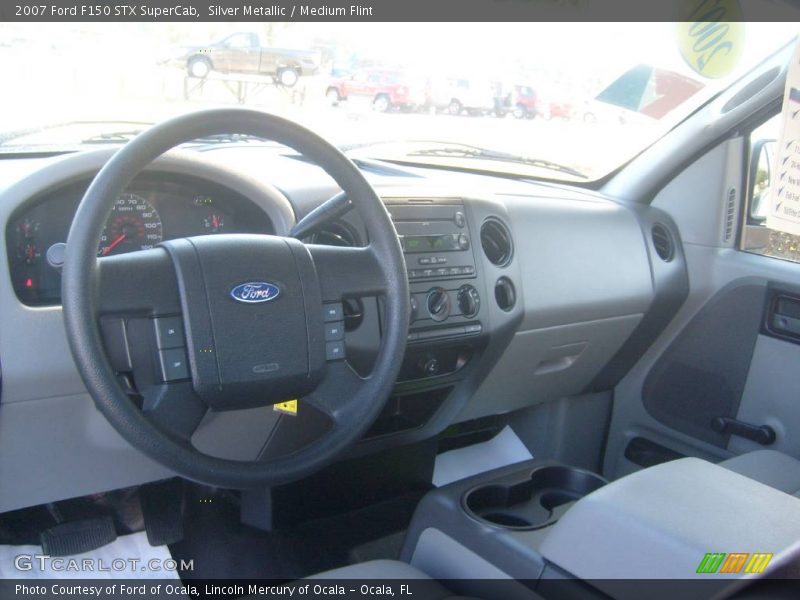 Silver Metallic / Medium Flint 2007 Ford F150 STX SuperCab