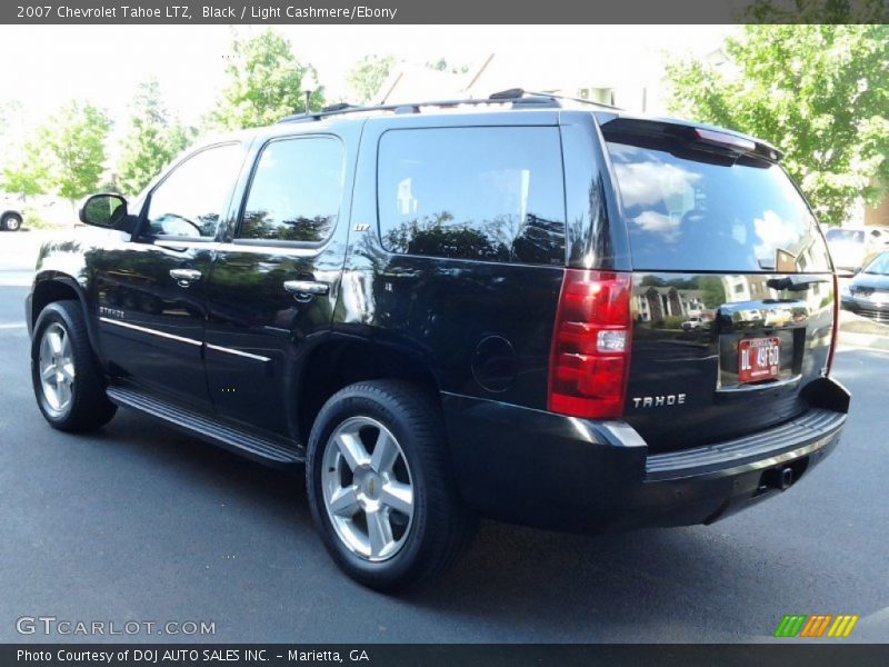 Black / Light Cashmere/Ebony 2007 Chevrolet Tahoe LTZ
