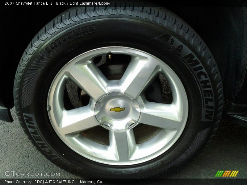 Black / Light Cashmere/Ebony 2007 Chevrolet Tahoe LTZ