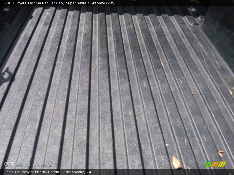 Super White / Graphite Gray 2008 Toyota Tacoma Regular Cab