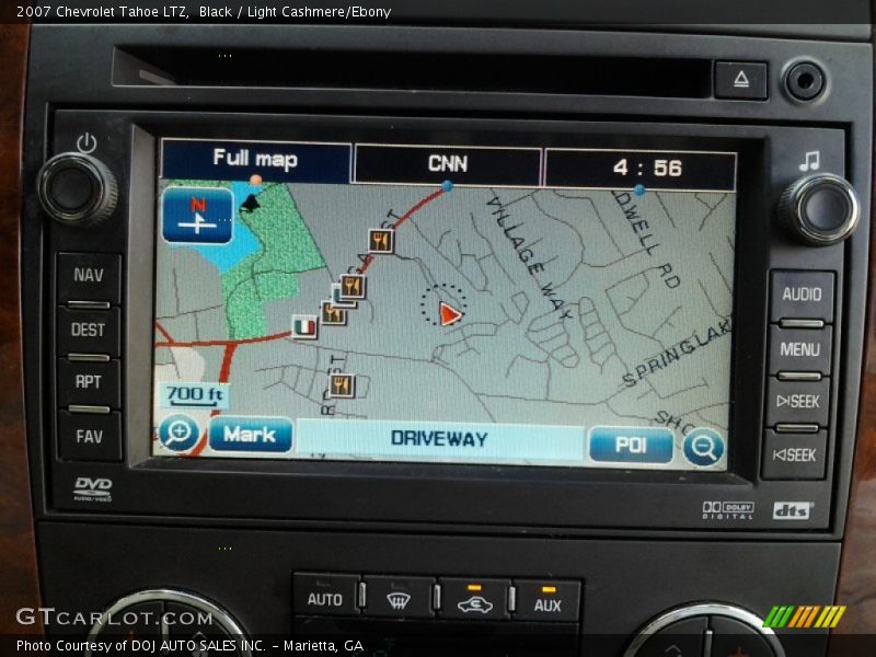 Black / Light Cashmere/Ebony 2007 Chevrolet Tahoe LTZ