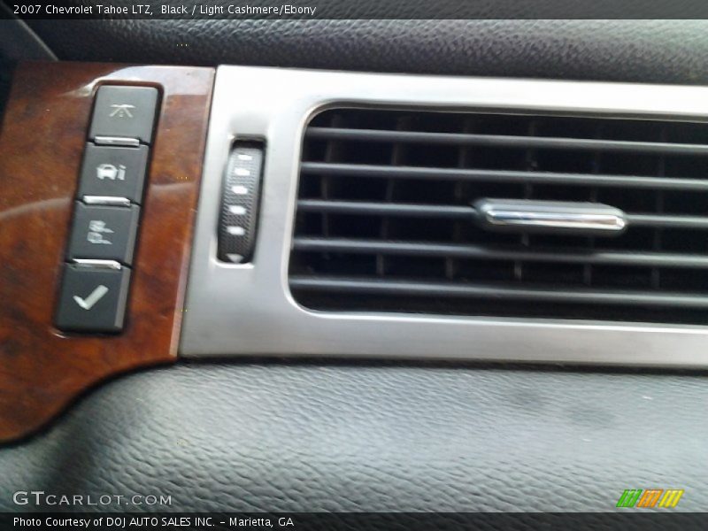 Black / Light Cashmere/Ebony 2007 Chevrolet Tahoe LTZ