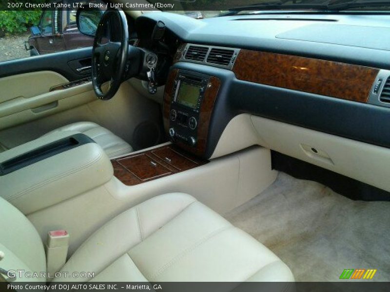 Black / Light Cashmere/Ebony 2007 Chevrolet Tahoe LTZ