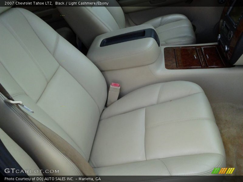 Black / Light Cashmere/Ebony 2007 Chevrolet Tahoe LTZ