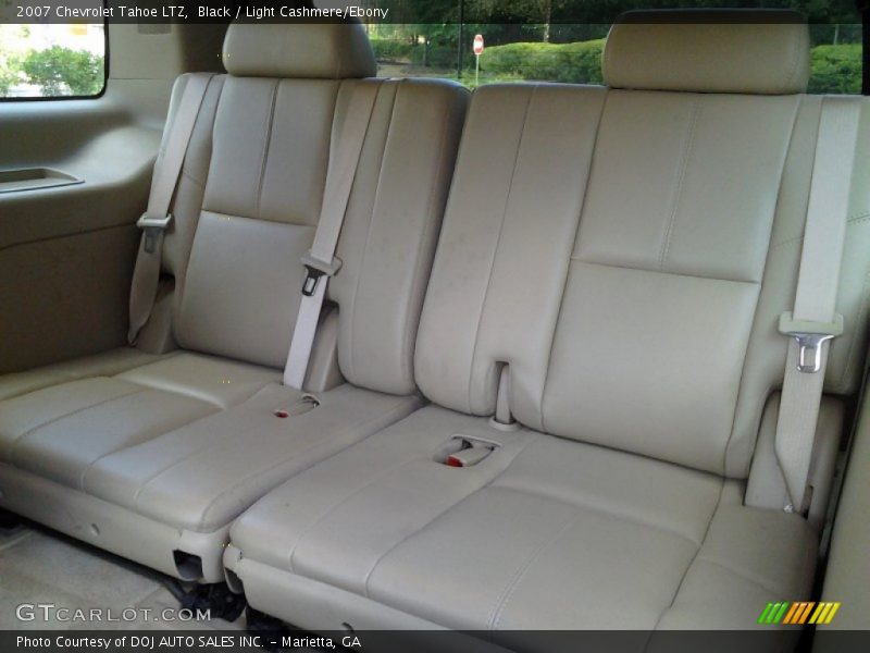 Black / Light Cashmere/Ebony 2007 Chevrolet Tahoe LTZ