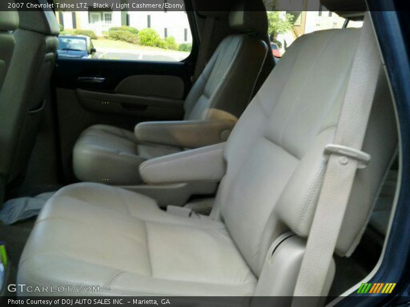 Black / Light Cashmere/Ebony 2007 Chevrolet Tahoe LTZ