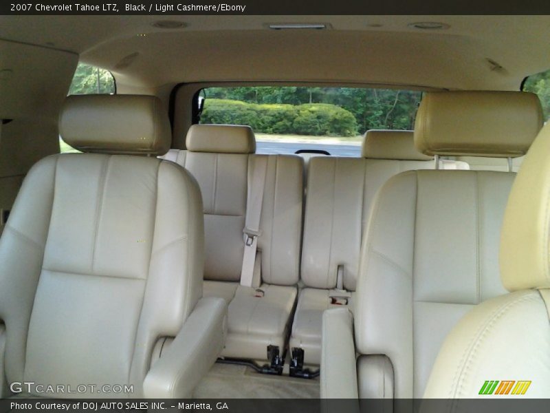 Black / Light Cashmere/Ebony 2007 Chevrolet Tahoe LTZ