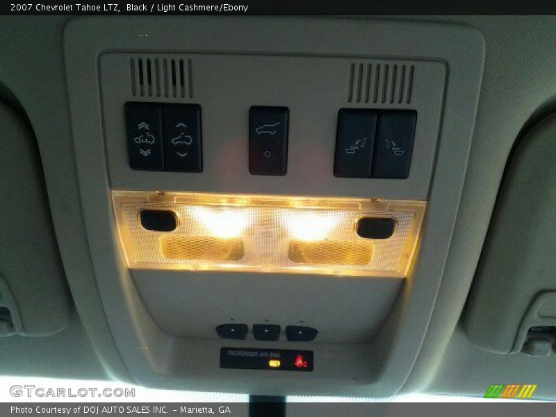 Black / Light Cashmere/Ebony 2007 Chevrolet Tahoe LTZ