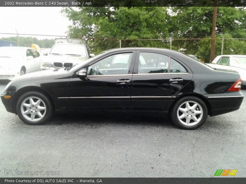 Black / Ash 2002 Mercedes-Benz C 240 Sedan