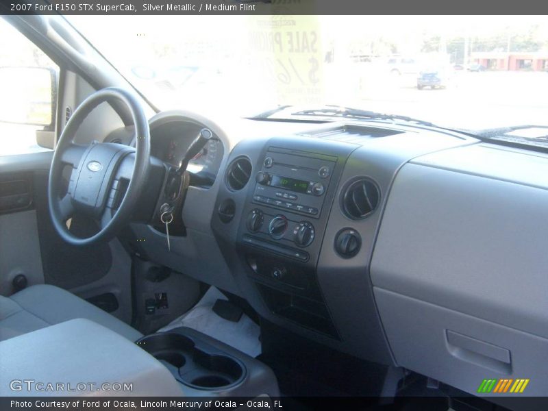 Silver Metallic / Medium Flint 2007 Ford F150 STX SuperCab