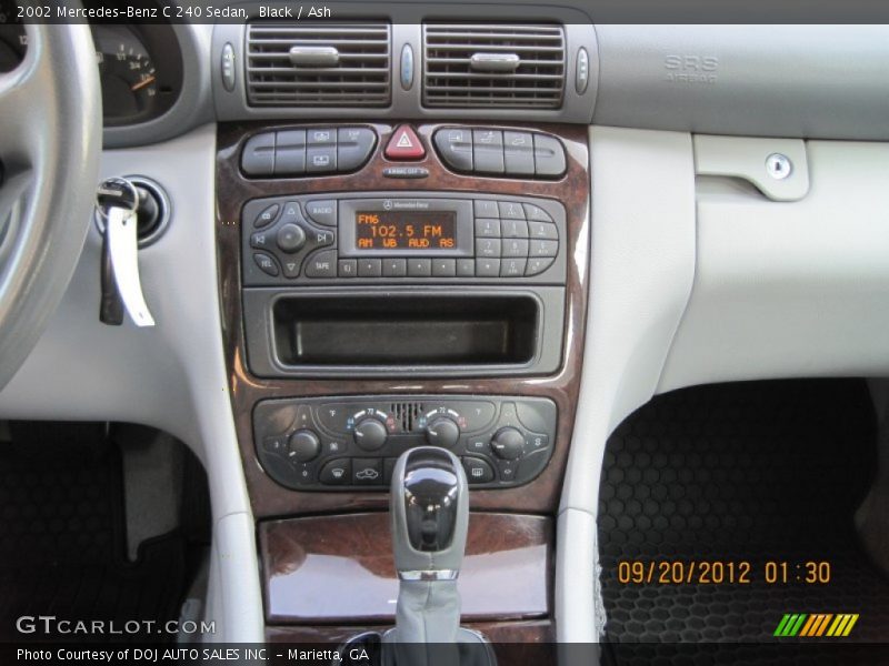 Black / Ash 2002 Mercedes-Benz C 240 Sedan