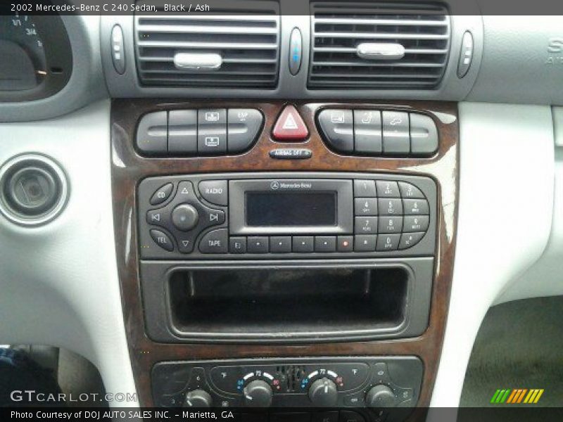 Black / Ash 2002 Mercedes-Benz C 240 Sedan