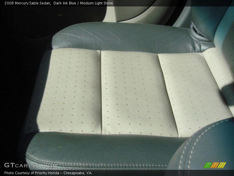 Dark Ink Blue / Medium Light Stone 2008 Mercury Sable Sedan