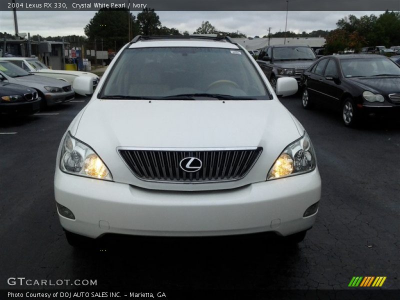 Crystal White Pearl / Ivory 2004 Lexus RX 330