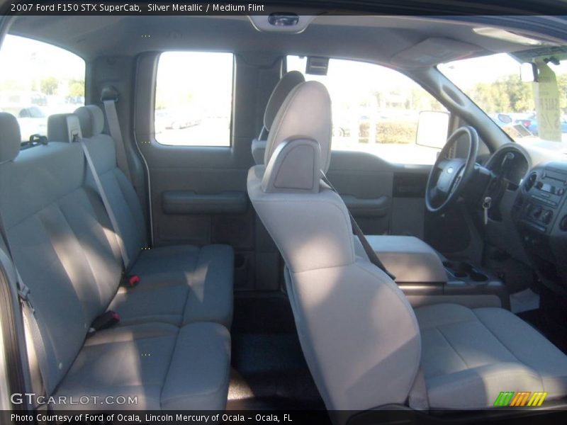 Silver Metallic / Medium Flint 2007 Ford F150 STX SuperCab