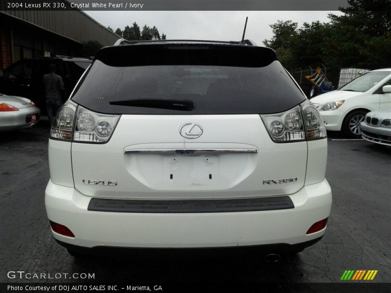 Crystal White Pearl / Ivory 2004 Lexus RX 330