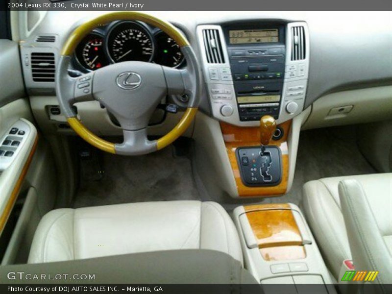 Crystal White Pearl / Ivory 2004 Lexus RX 330