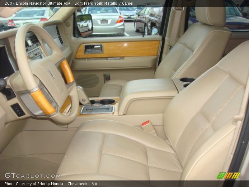  2007 Navigator Ultimate 4x4 Camel Interior